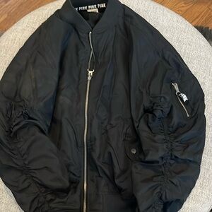 PINK puffer jacket, XS, excellent condition